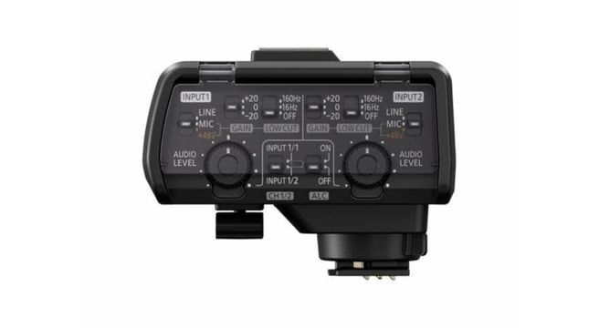 boitier XLR pour GH5 4K Panasonic Adaptateur de microphone DMW-XLR1E XLR – Image 2