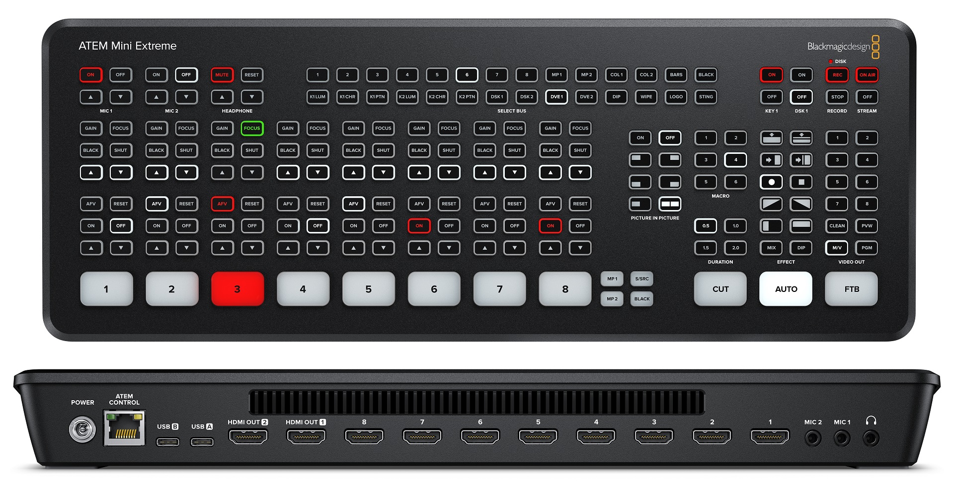 Blackmagic design Atem mini pro iso 8