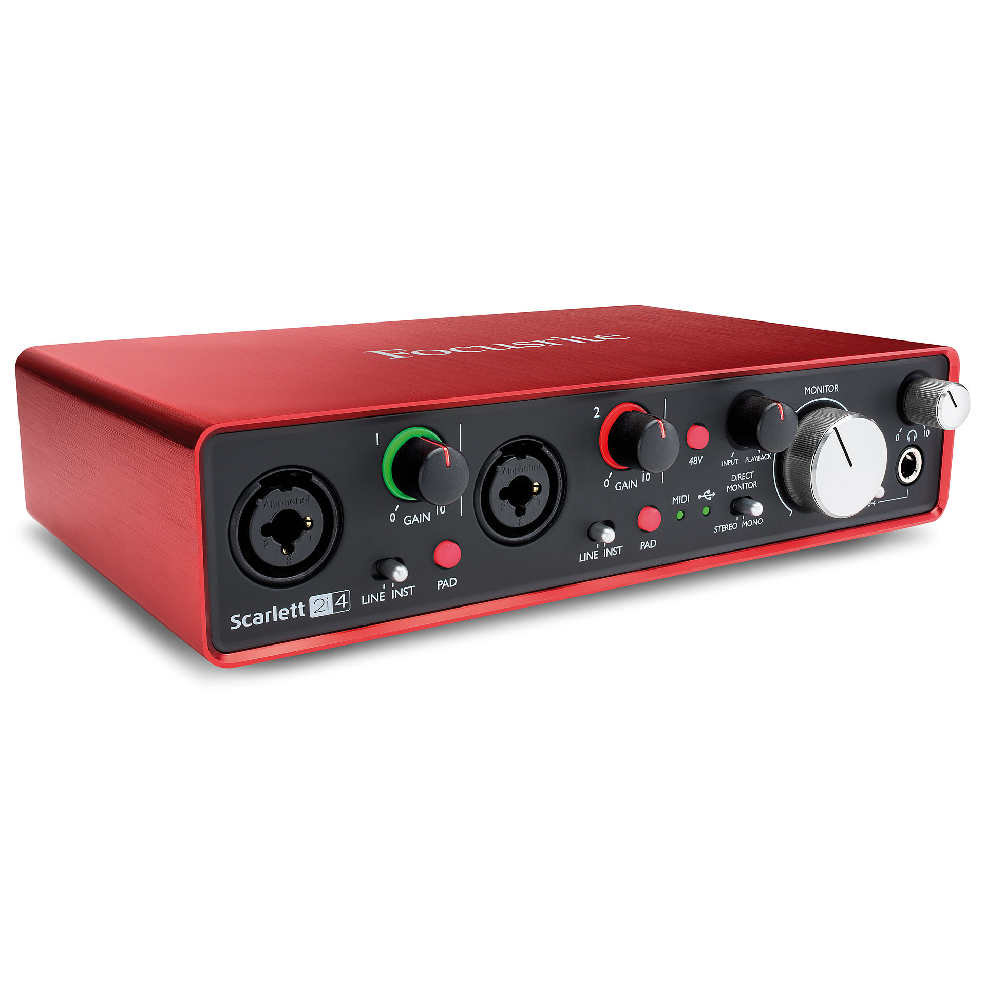 Carte son Focusrite 2I4
